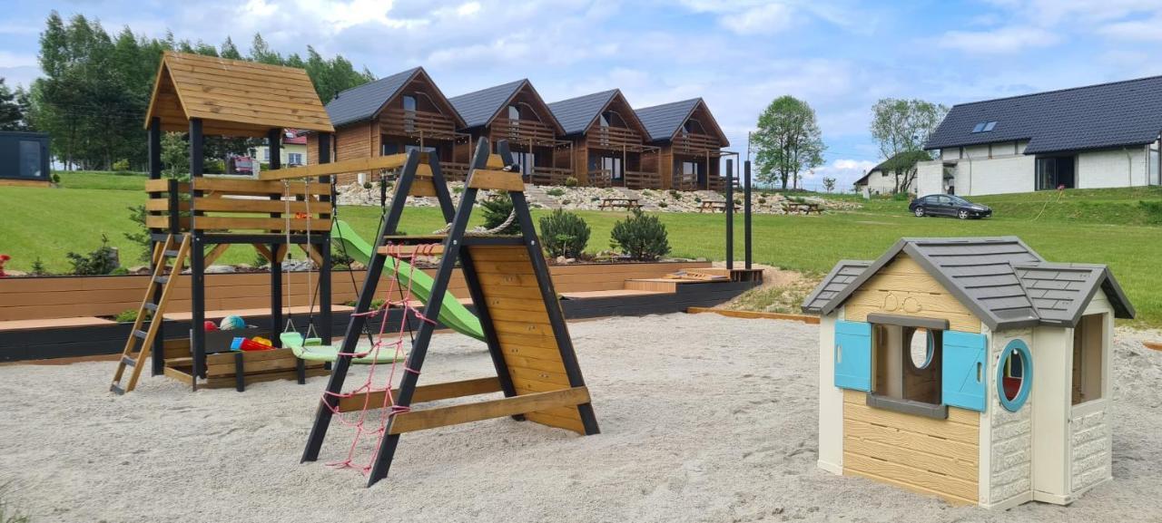 Wycisznia - Drewniane Domki Caloroczne Gieraltowiczki Eksteriør billede